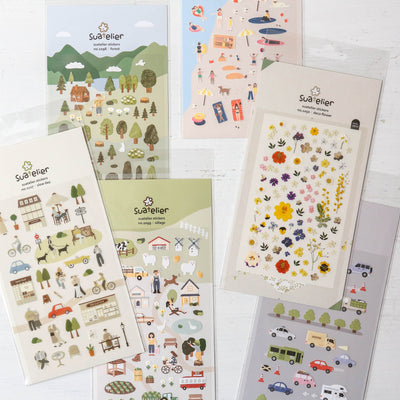Slow Day Stickers - 1127 By Suatelier