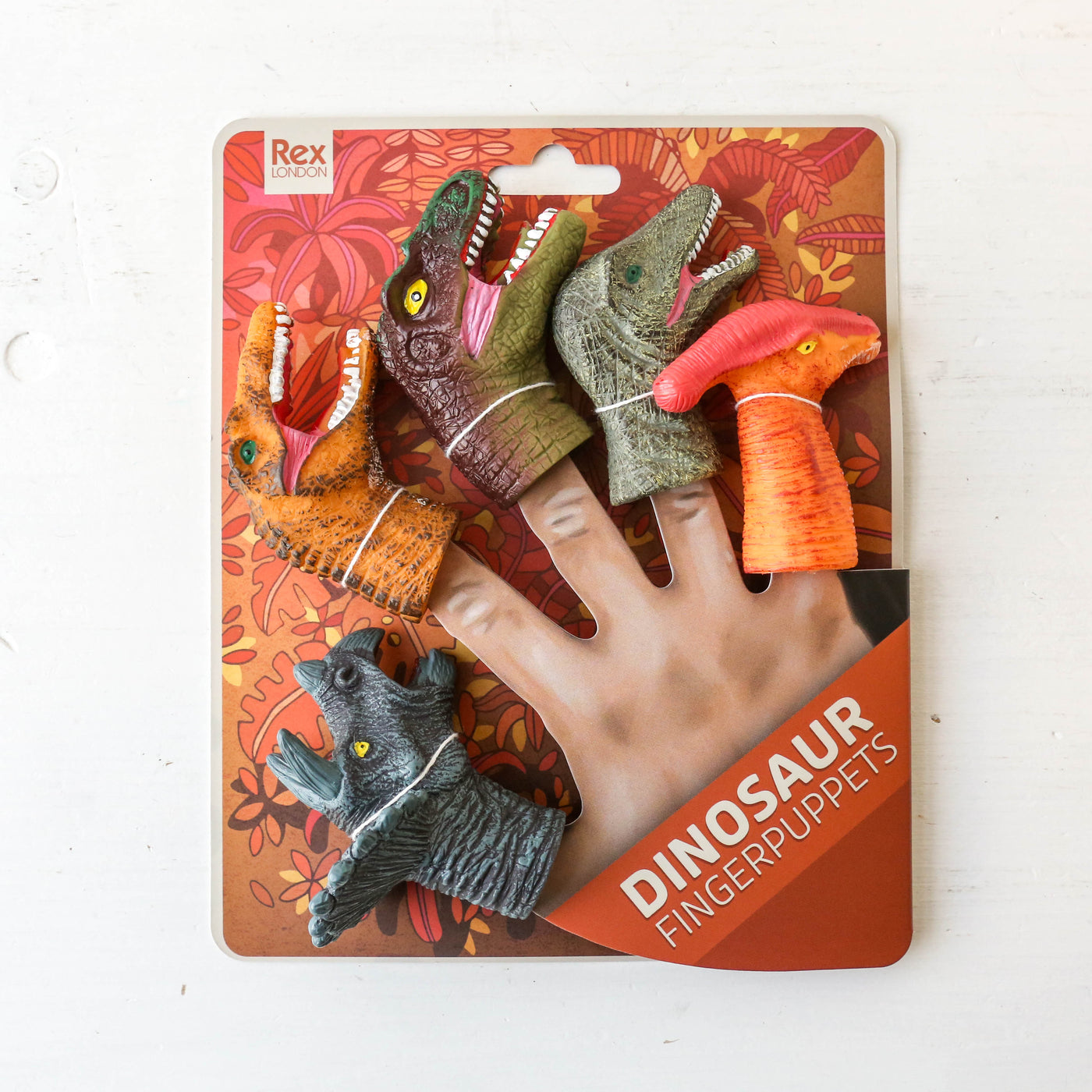 Dinosaur Finger Puppets