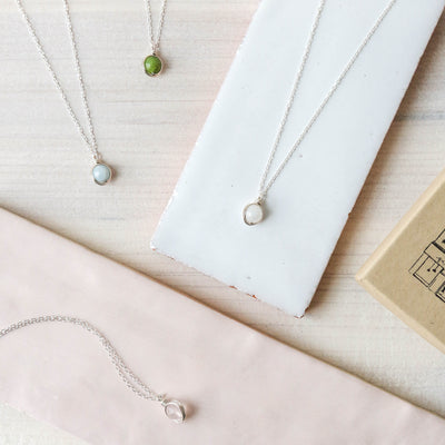 Eva Necklace - Sterling Silver