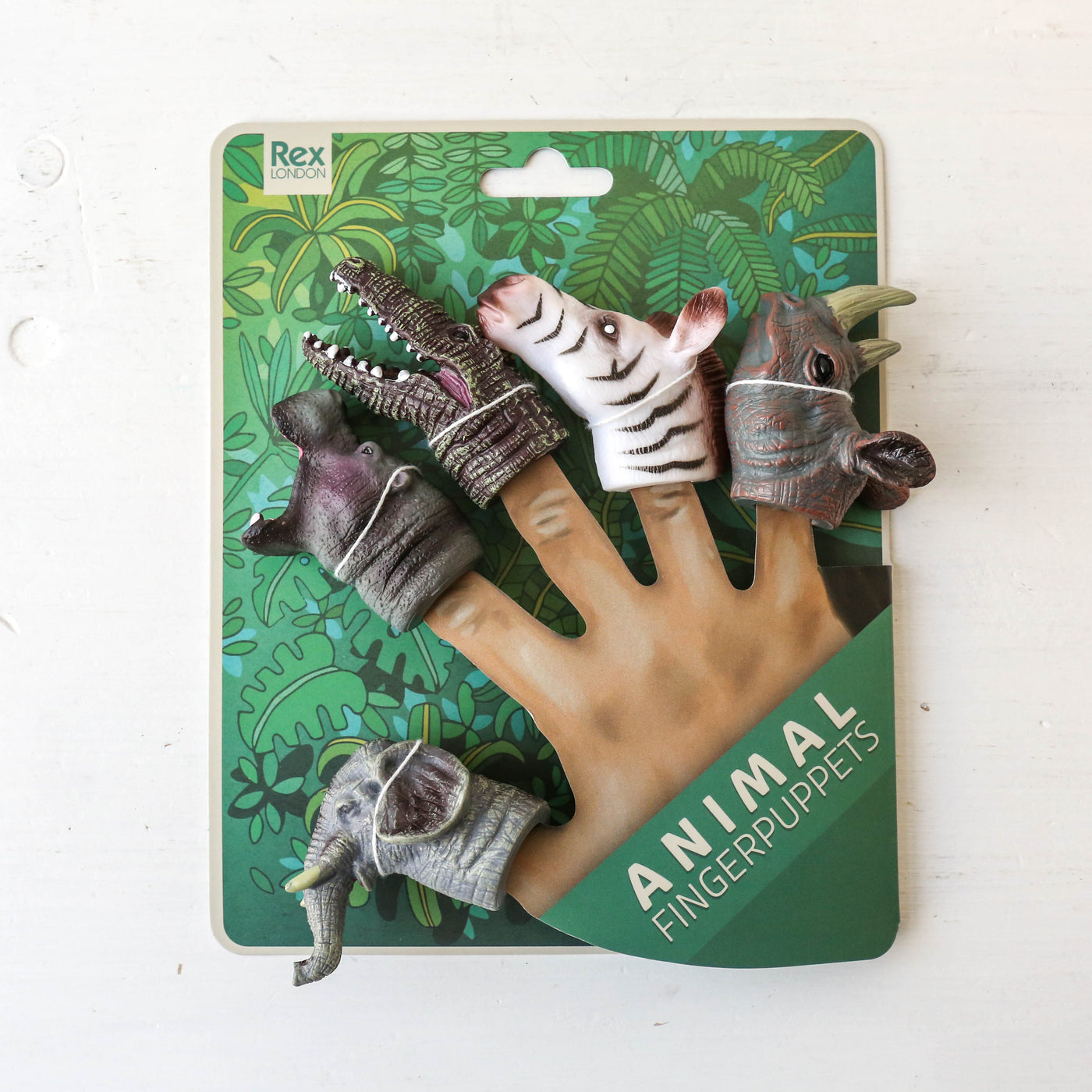 Safari Animal Finger Puppets