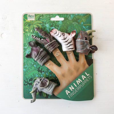 Safari Animal Finger Puppets