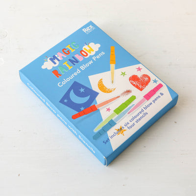 Magic Rainbow Coloured Blow Pens