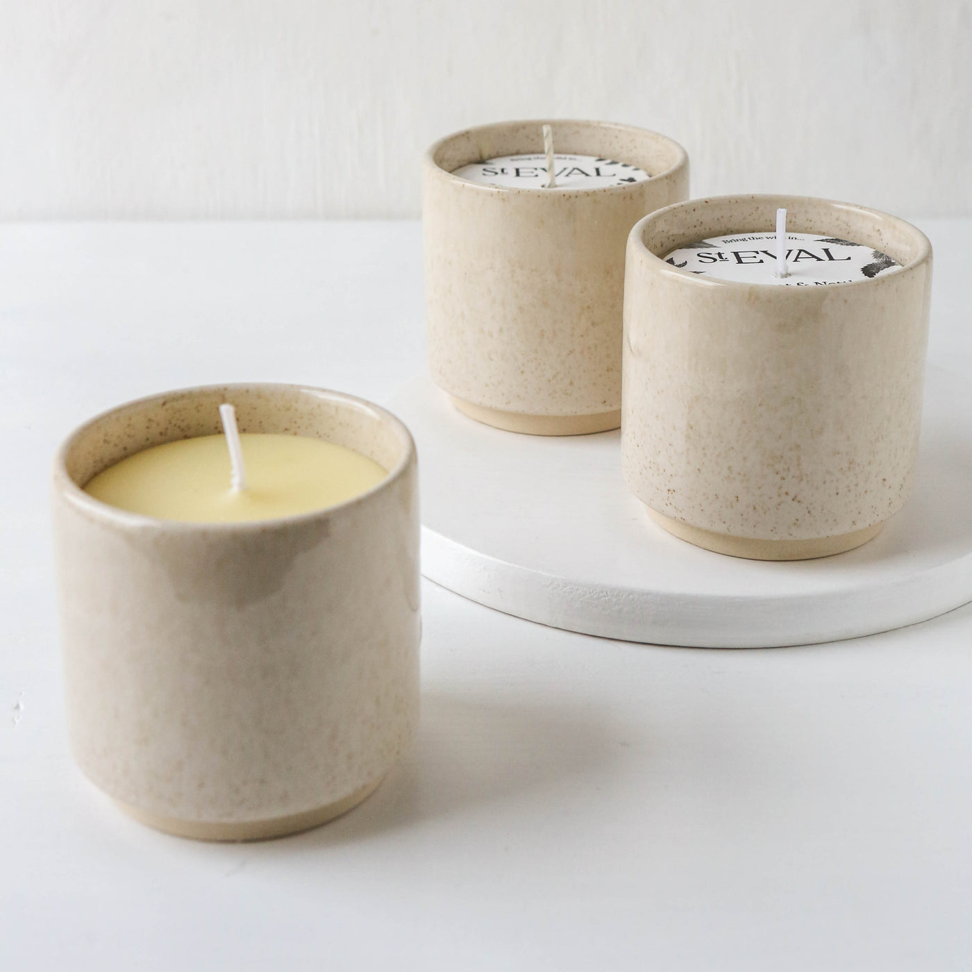 St. Eval Sand Dunes Ceramic Pot Scented Candle