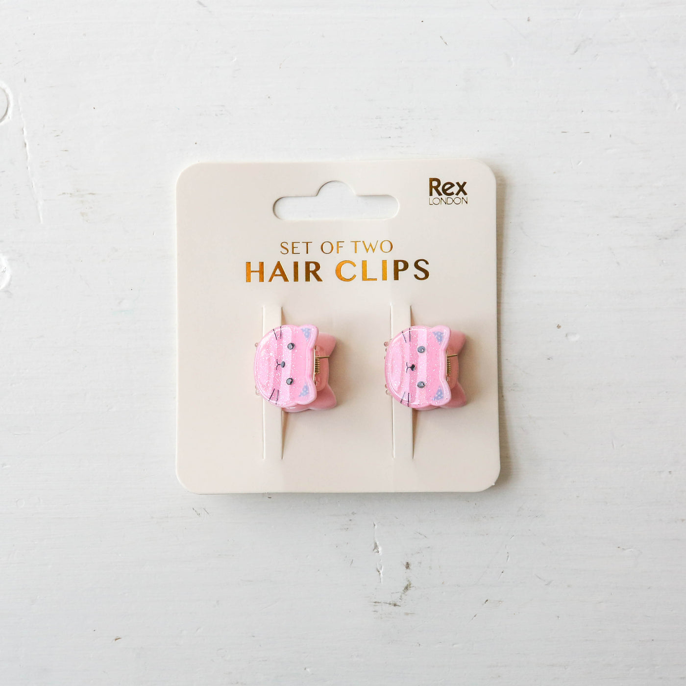 Cat Mini Claw Hair Clips - Set of 2