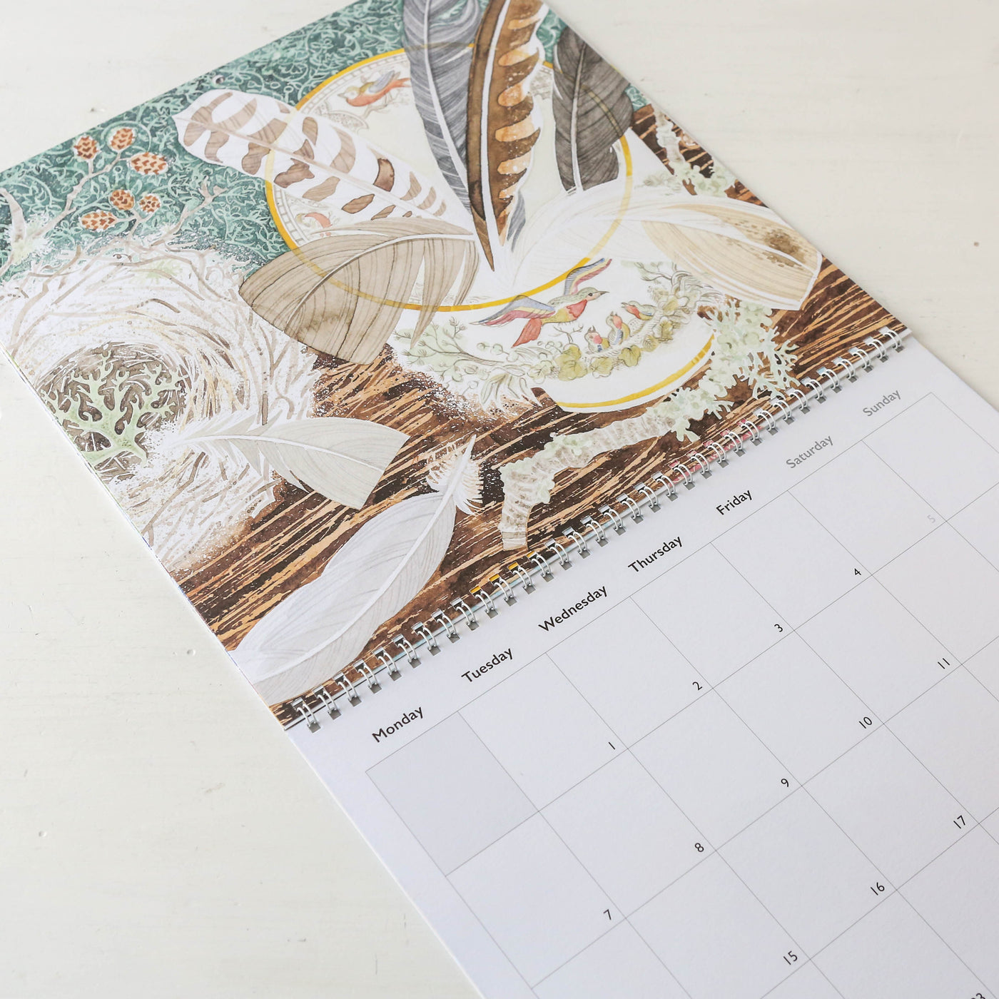 2026 Angie Lewin Illustrated Wall Calendar