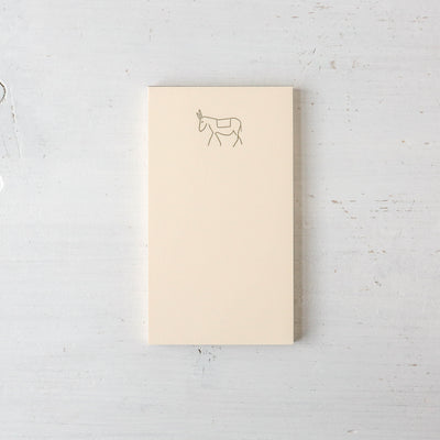 Letterpressed Mini Bloc Notepad