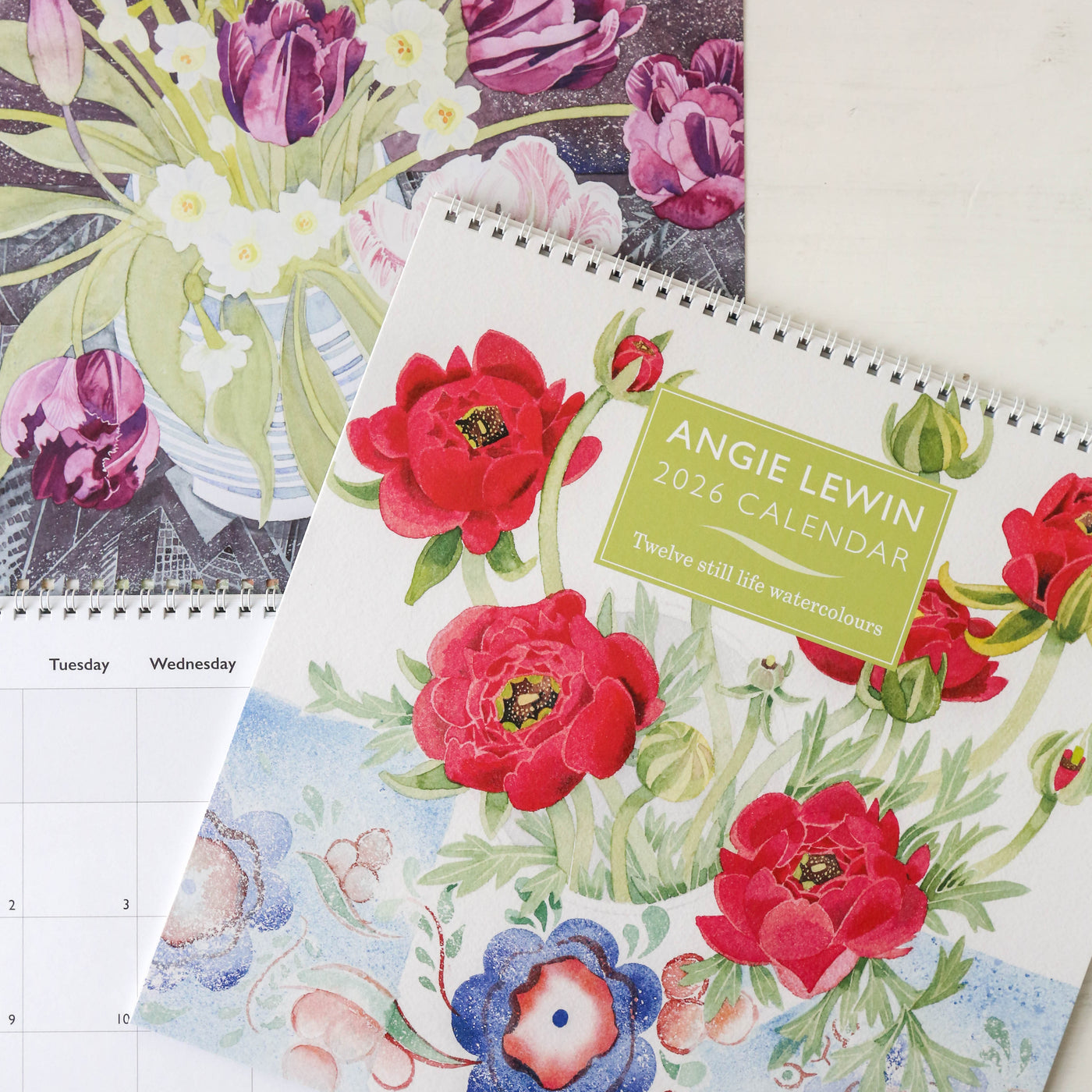 2026 Angie Lewin Illustrated Wall Calendar