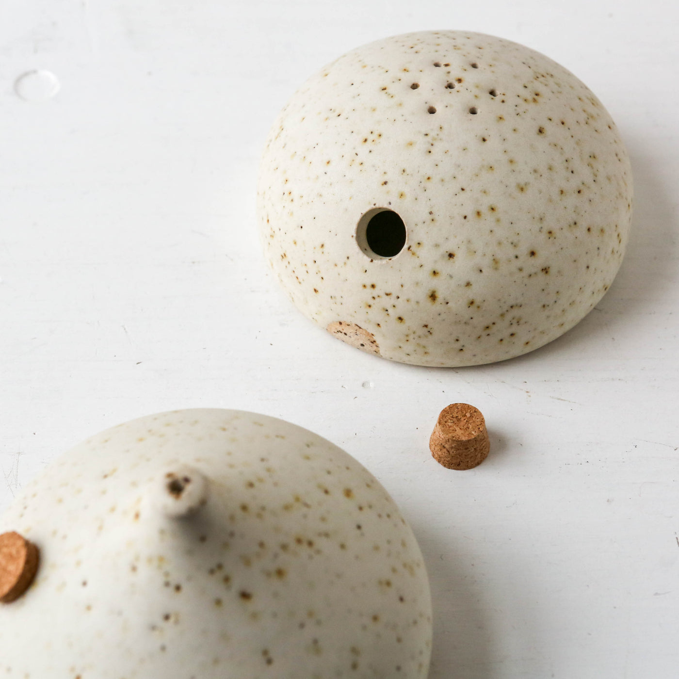 Hand Thrown Salt & Pepper Shakers