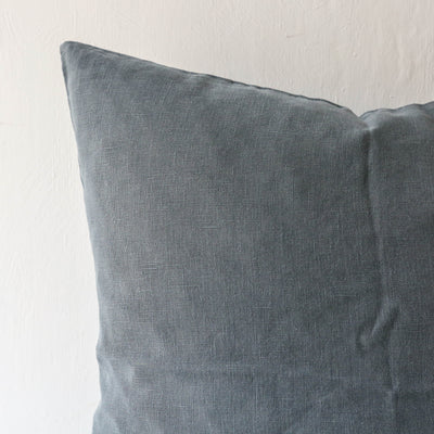 Linen Cushion Cover - Chalk Blue
