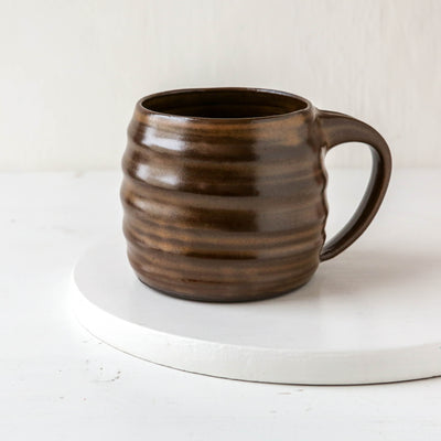 Hand Thrown 'Spiral' Mug