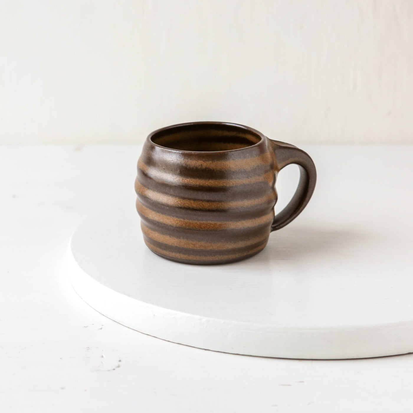 Hand Thrown 'Spiral' Espresso Mug