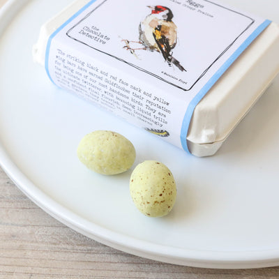 12 Hazelnut Praline Goldfinch Eggs