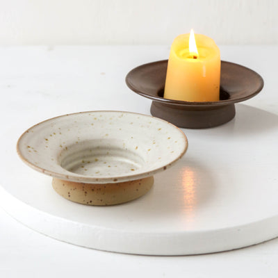 Hand Thrown Tea Light Candle Holder