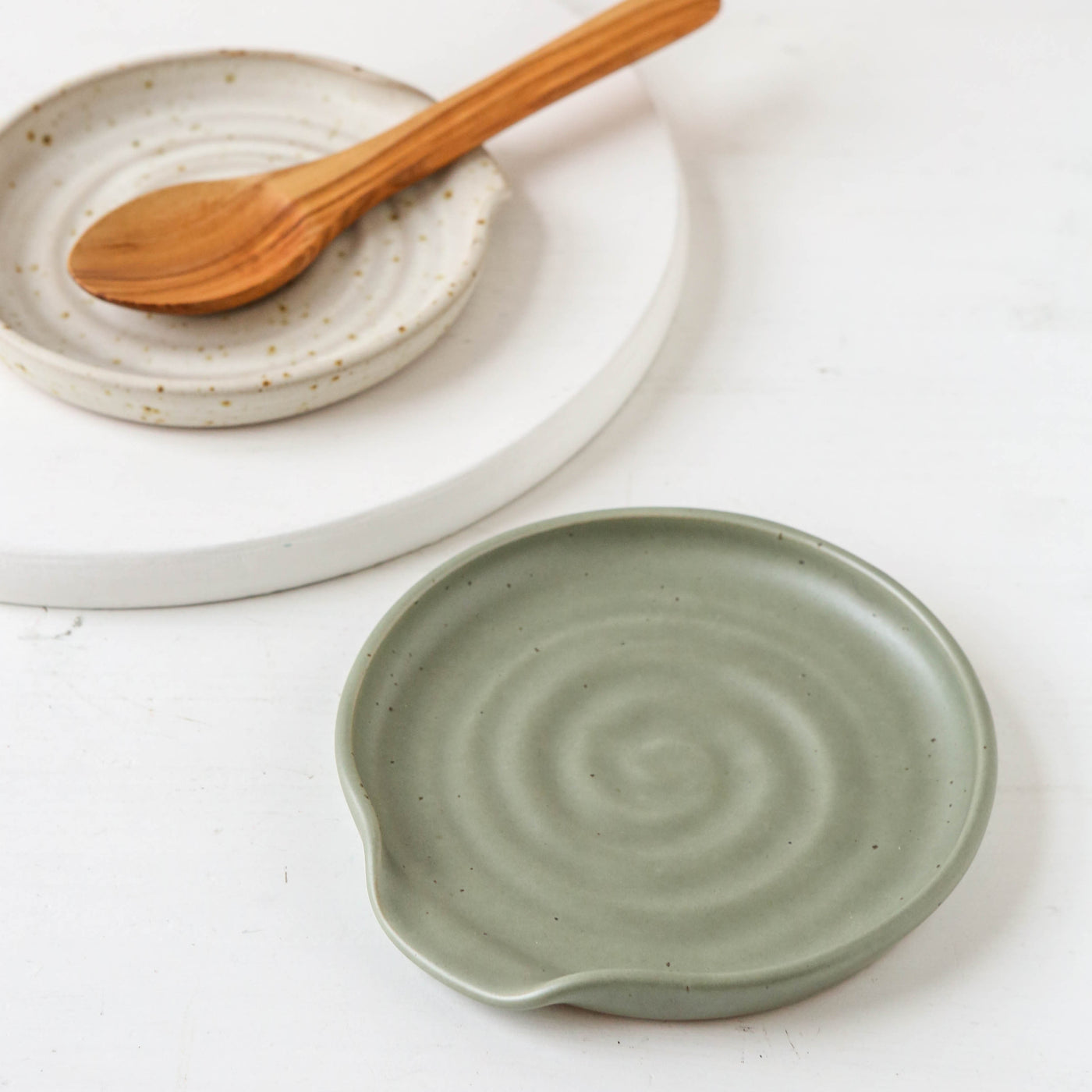 Hand Thrown Spoon Rest