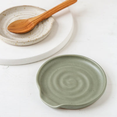 Hand Thrown Spoon Rest