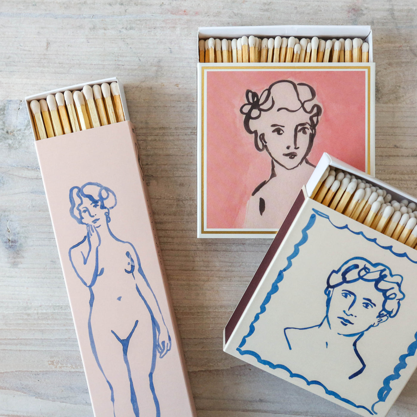 'Nude' Wanderlust Paper Co. Luxury Boxed Matches