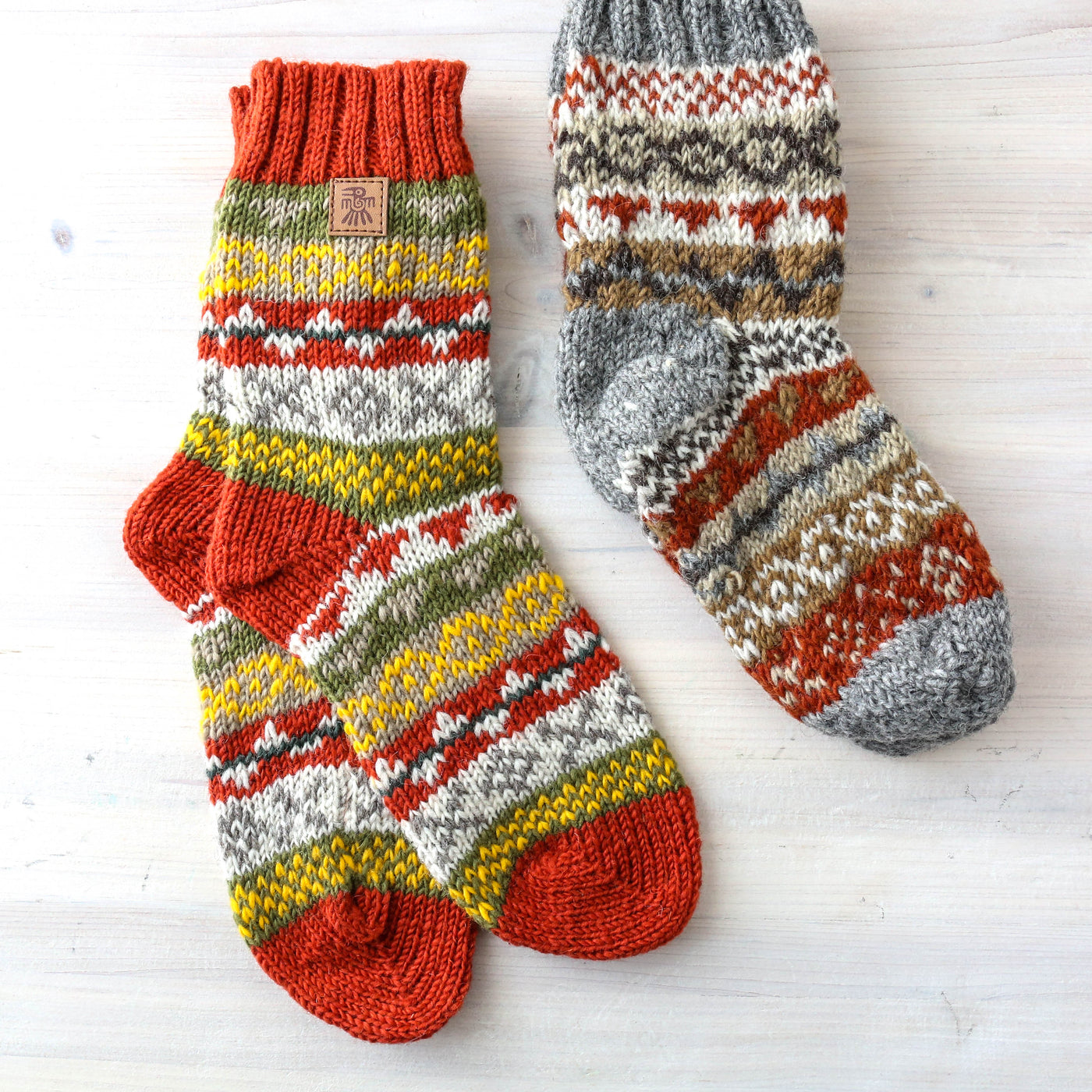 Hand Knitted Sofa Socks