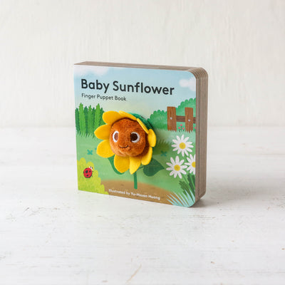 Finger Puppet Board Book - Baby Sunflower