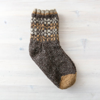 Mens Hand Knitted Sofa Socks