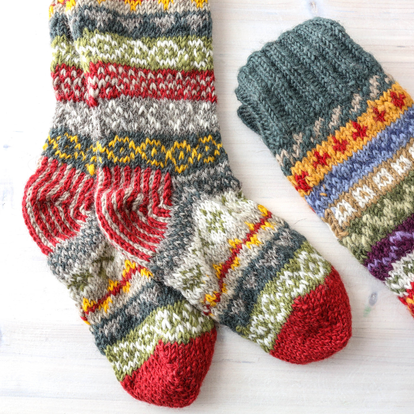 Long Hand Knitted Socks