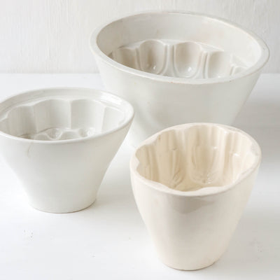 Vintage Ceramic Jelly Mould - Tiered Design
