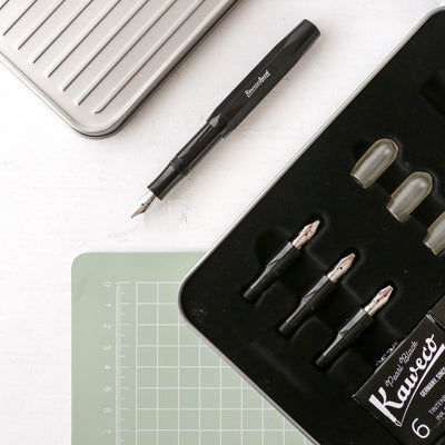 Large Kaweco Sport Calligraphy Set - Black