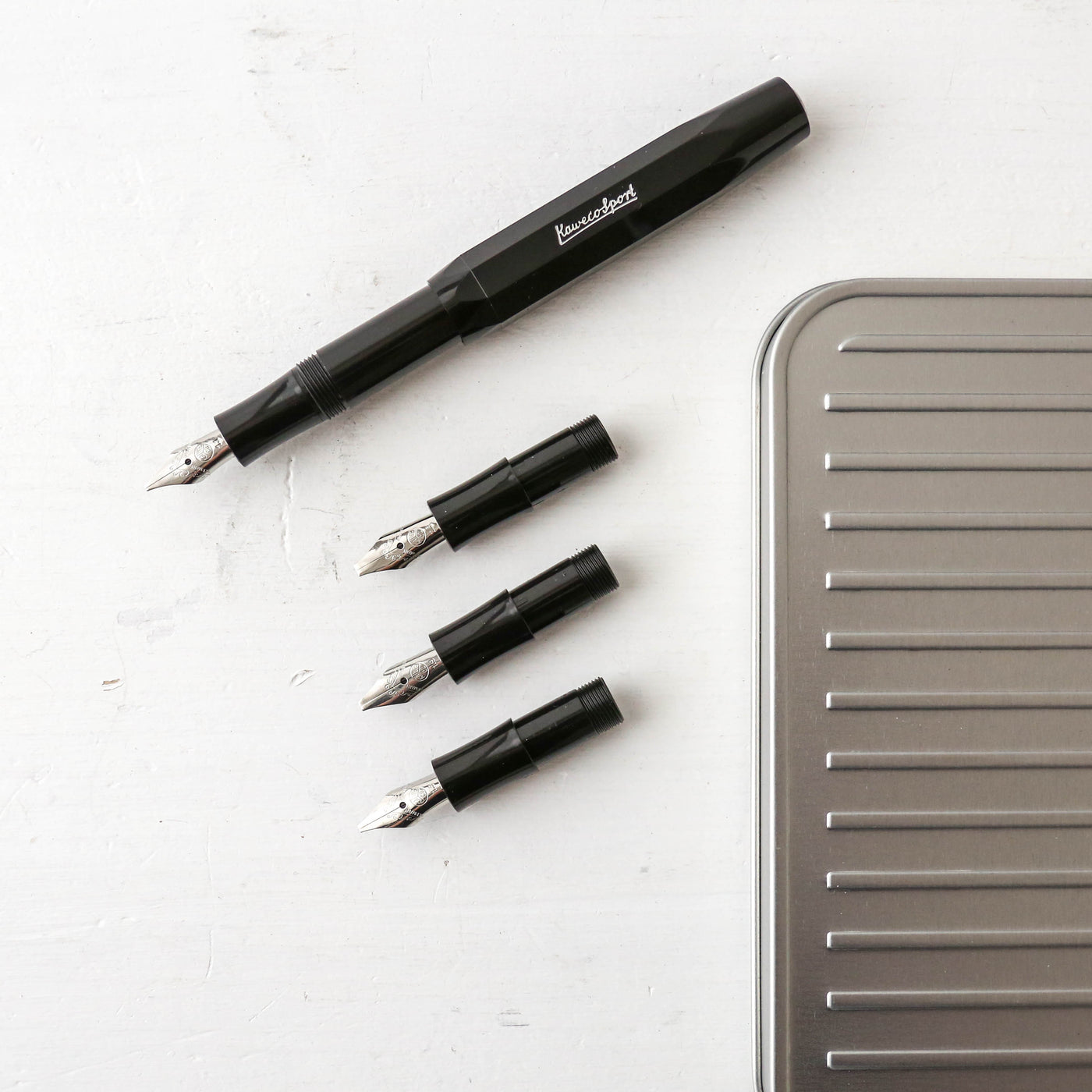 Large Kaweco Sport Calligraphy Set - Black