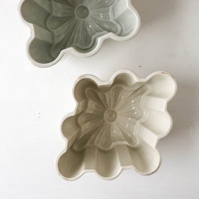Vintage Ceramic Jelly Mould - Star Design