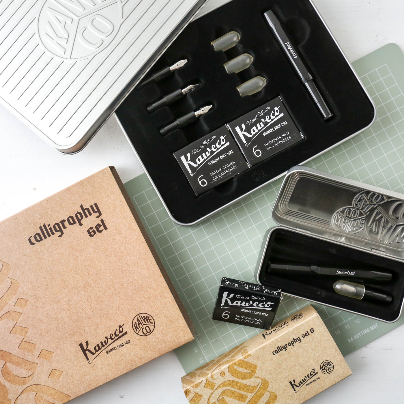 Large Kaweco Sport Calligraphy Set - Black