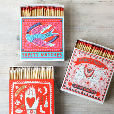 Printed Peanut Luxury Boxed Matches