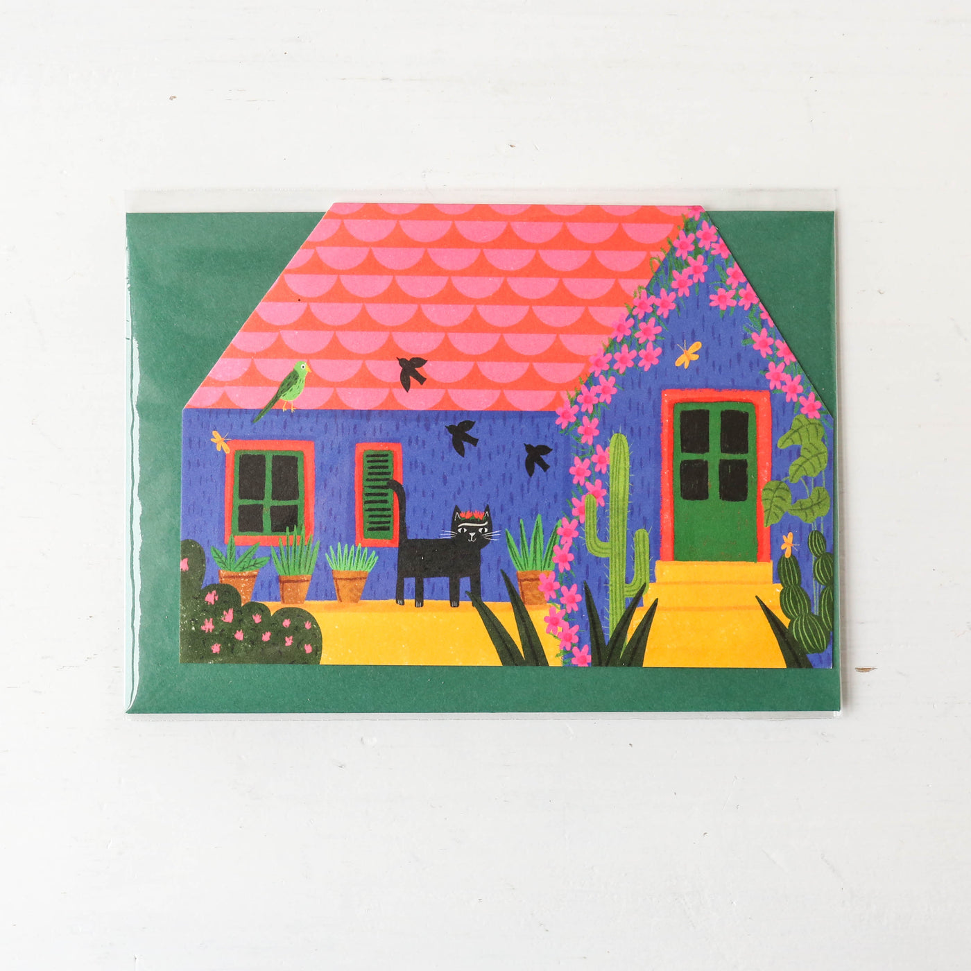 Frida Catlo's Cut Out House Card
