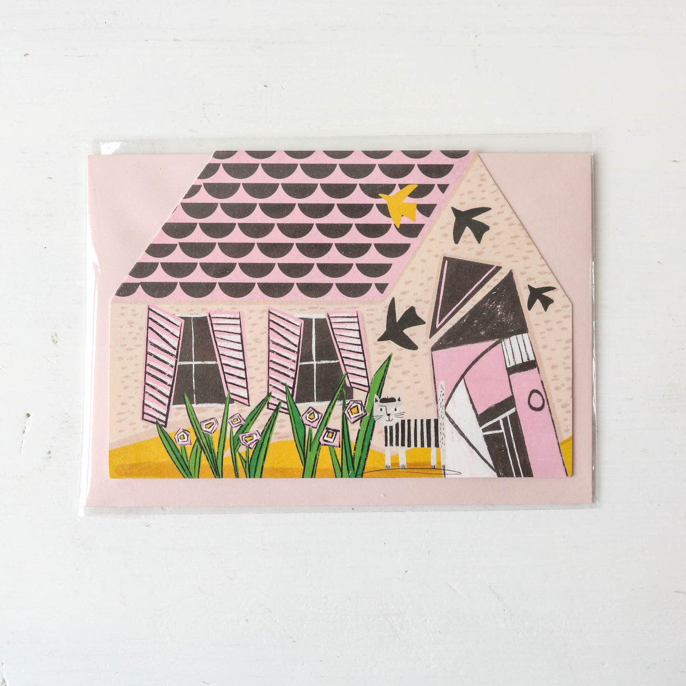 Pablo Picatso Cut Out House Card