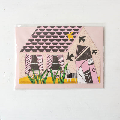 Pablo Picatso Cut Out House Card
