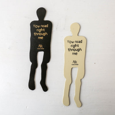 Skeleton Leather Bookmark