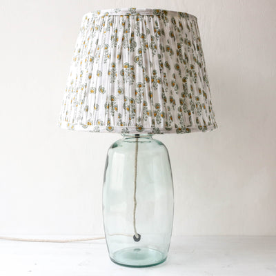 Tall Recycled Glass Lamp Base