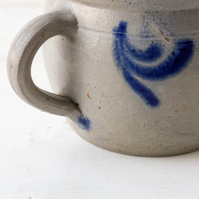 Vintage Alsace Salt Glazed Wide Jug