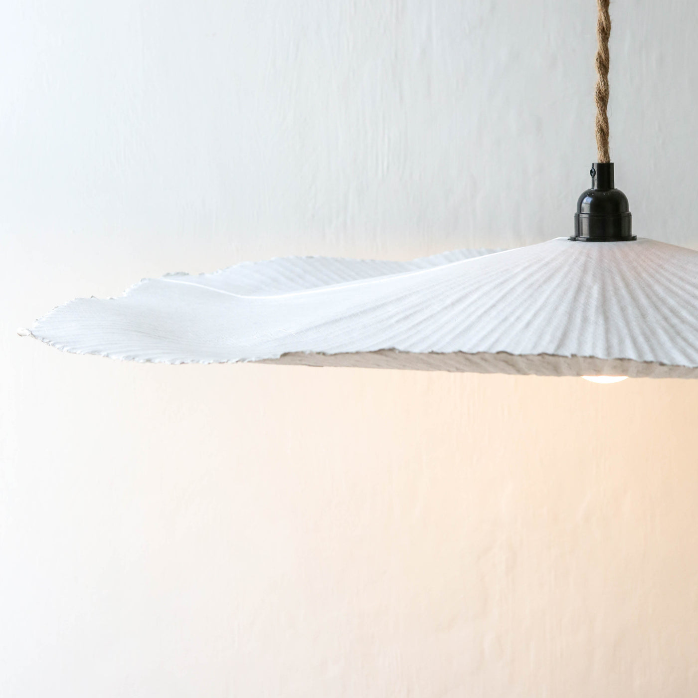 Handmade Papier-Mâché Lampshade - Large LOCAL PICK UP ONLY