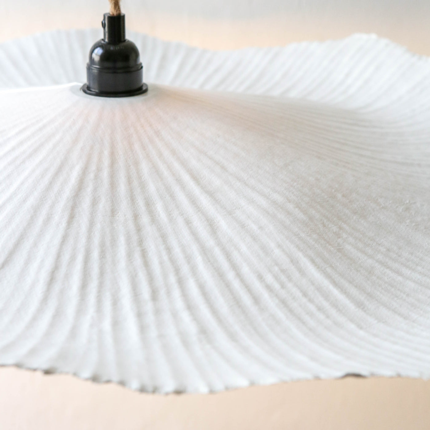 Handmade Papier-Mâché Lampshade - Large LOCAL PICK UP ONLY
