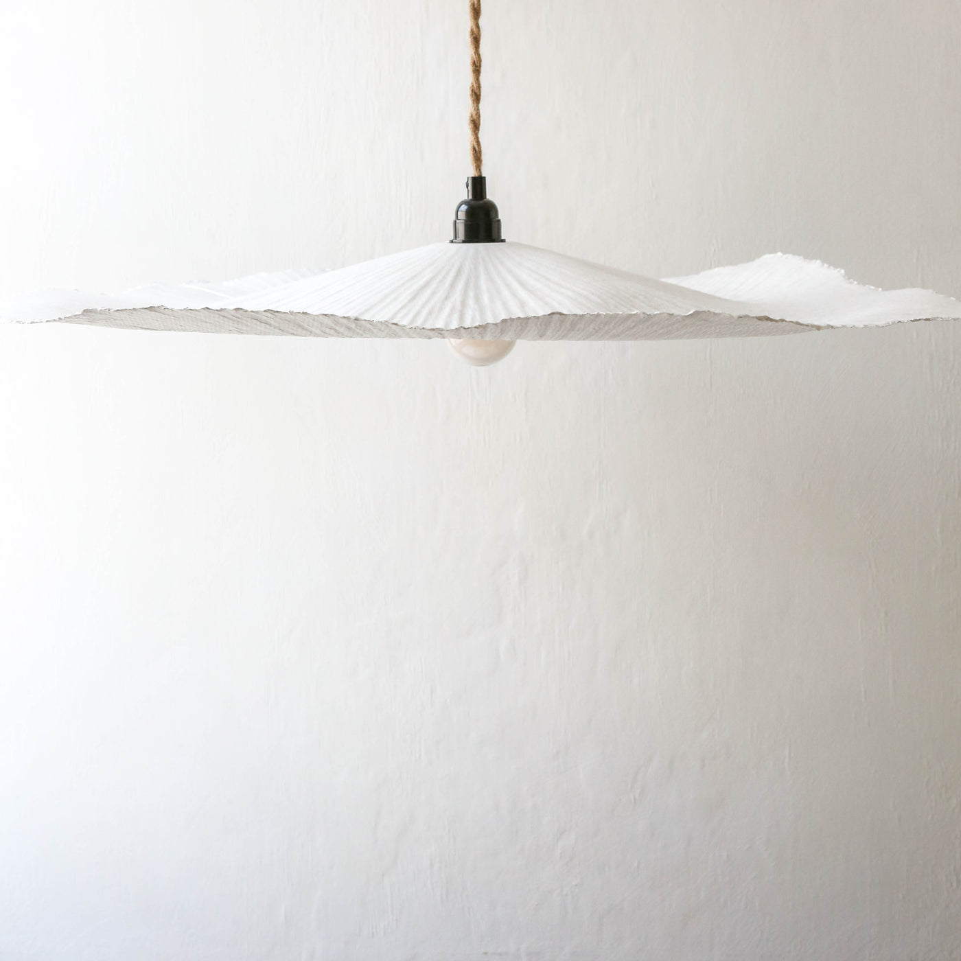 Handmade Papier-Mâché Lampshade - Large LOCAL PICK UP ONLY