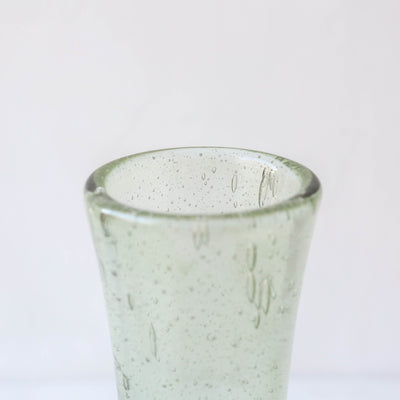 Rustic Glass Stem Vase - Tall