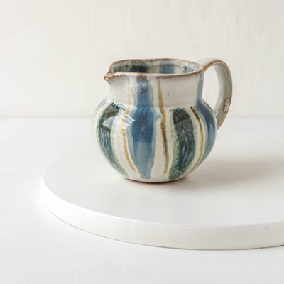 Kalmar Blue Stripe Milk Jug