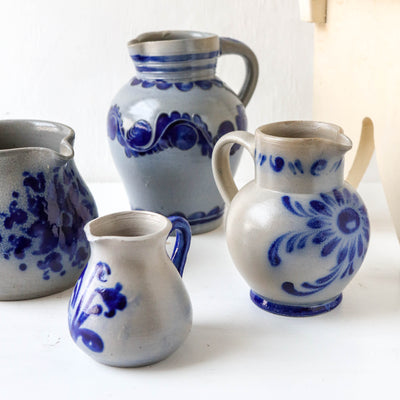 Vintage Alsace Salt Glazed Jugs