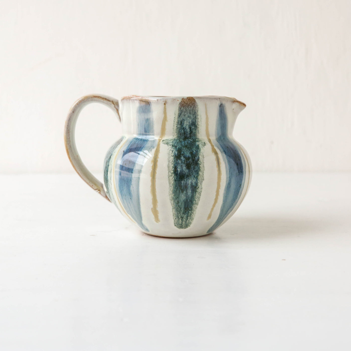 Kalmar Blue Stripe Milk Jug