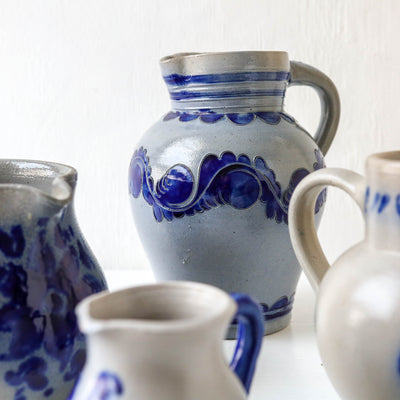 Vintage Alsace Salt Glazed Jugs