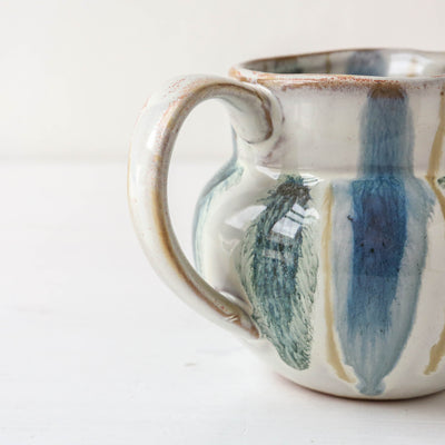 Kalmar Blue Stripe Milk Jug
