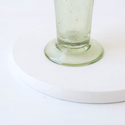 Rustic Glass Stem Vase - Short