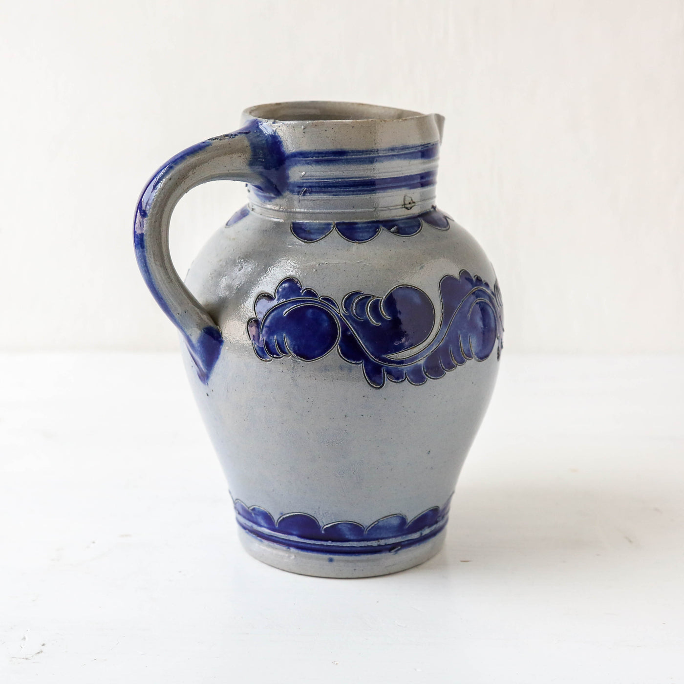 Vintage Alsace Salt Glazed Jugs