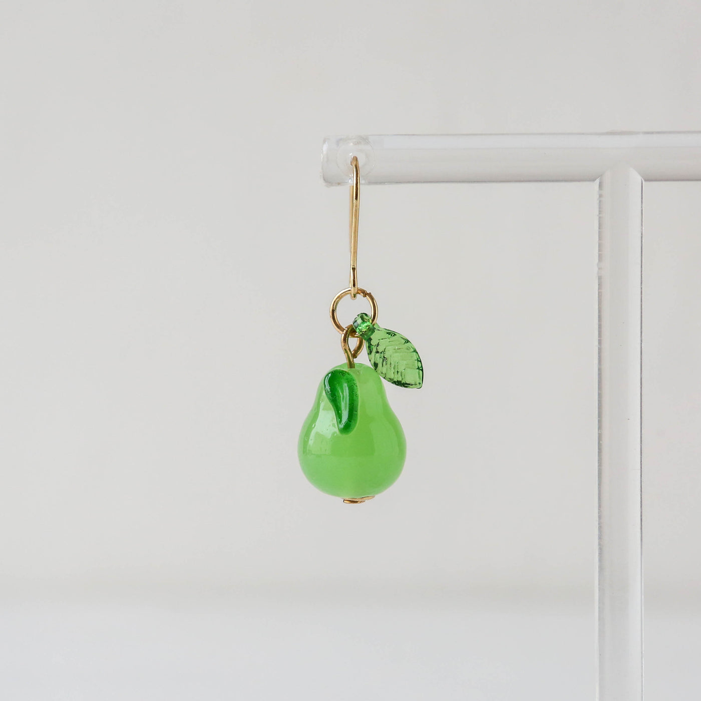 Tiny Pear Drop Earrings