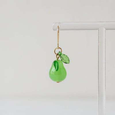 Tiny Pear Drop Earrings