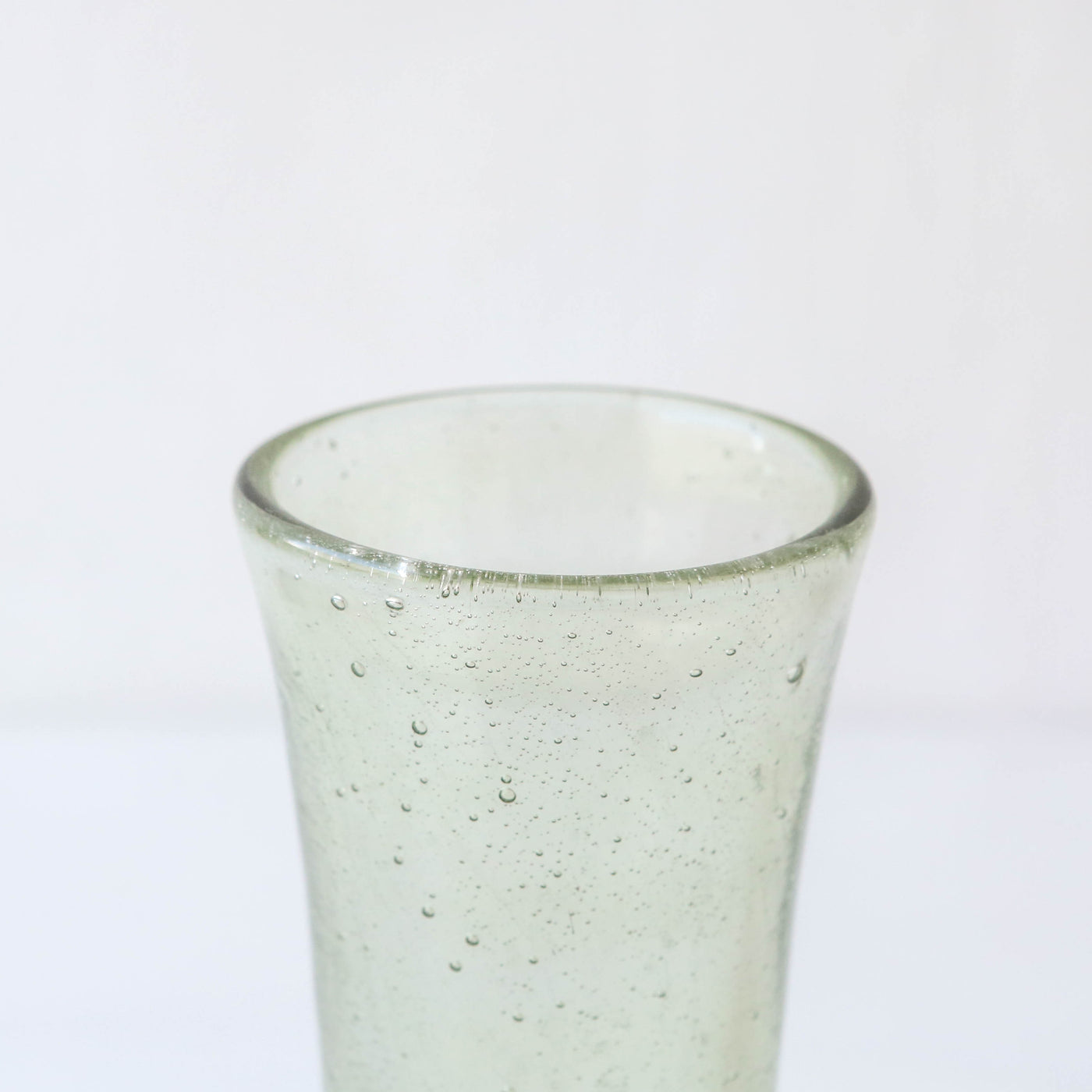 Rustic Glass Stem Vase - Short